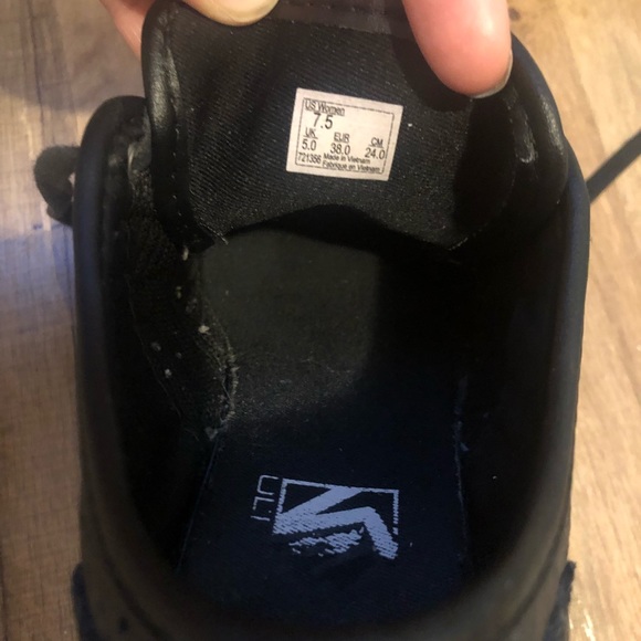 Vans Black Perf Lace-Up Sneakers - Picture 4 of 4